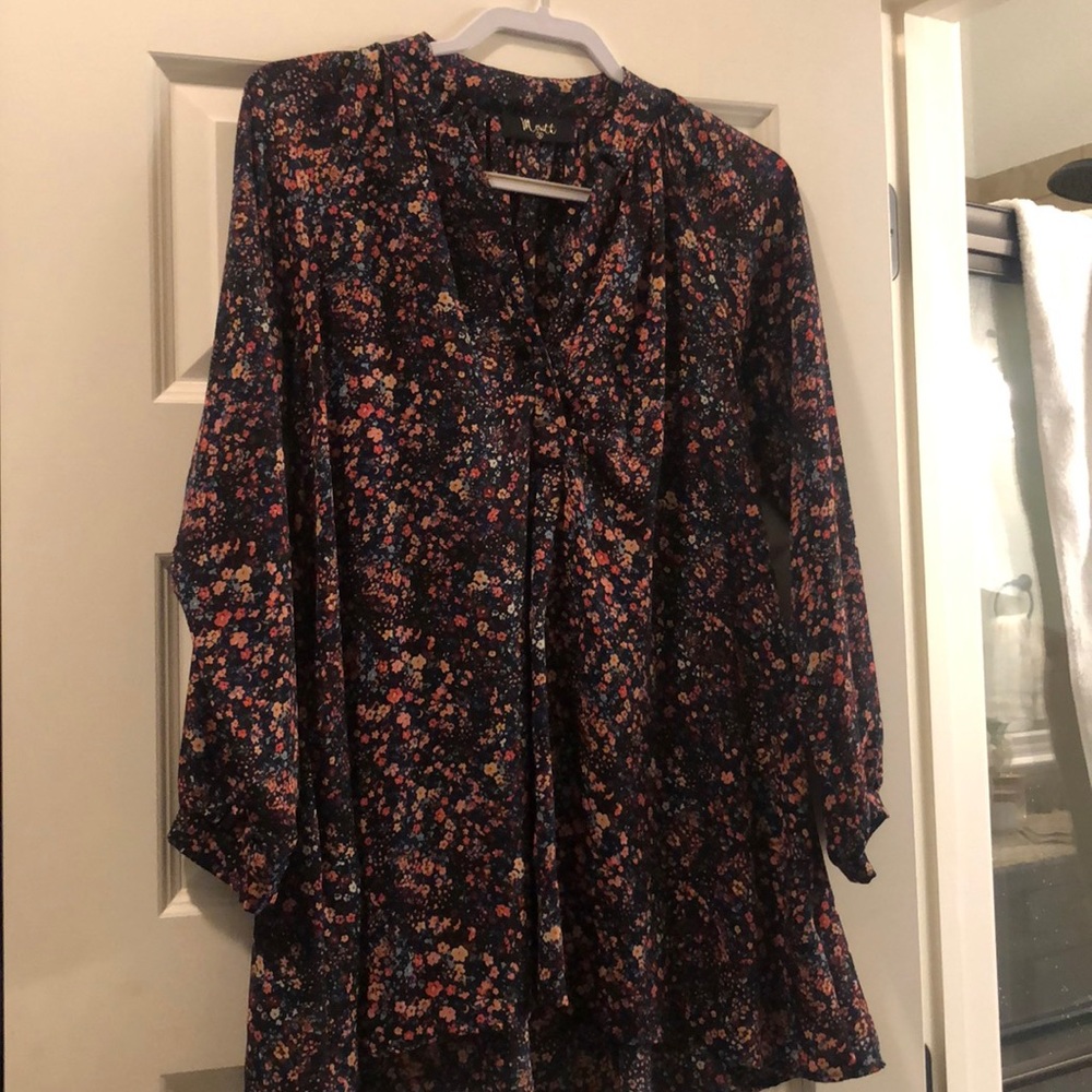 Floral tunic shirt